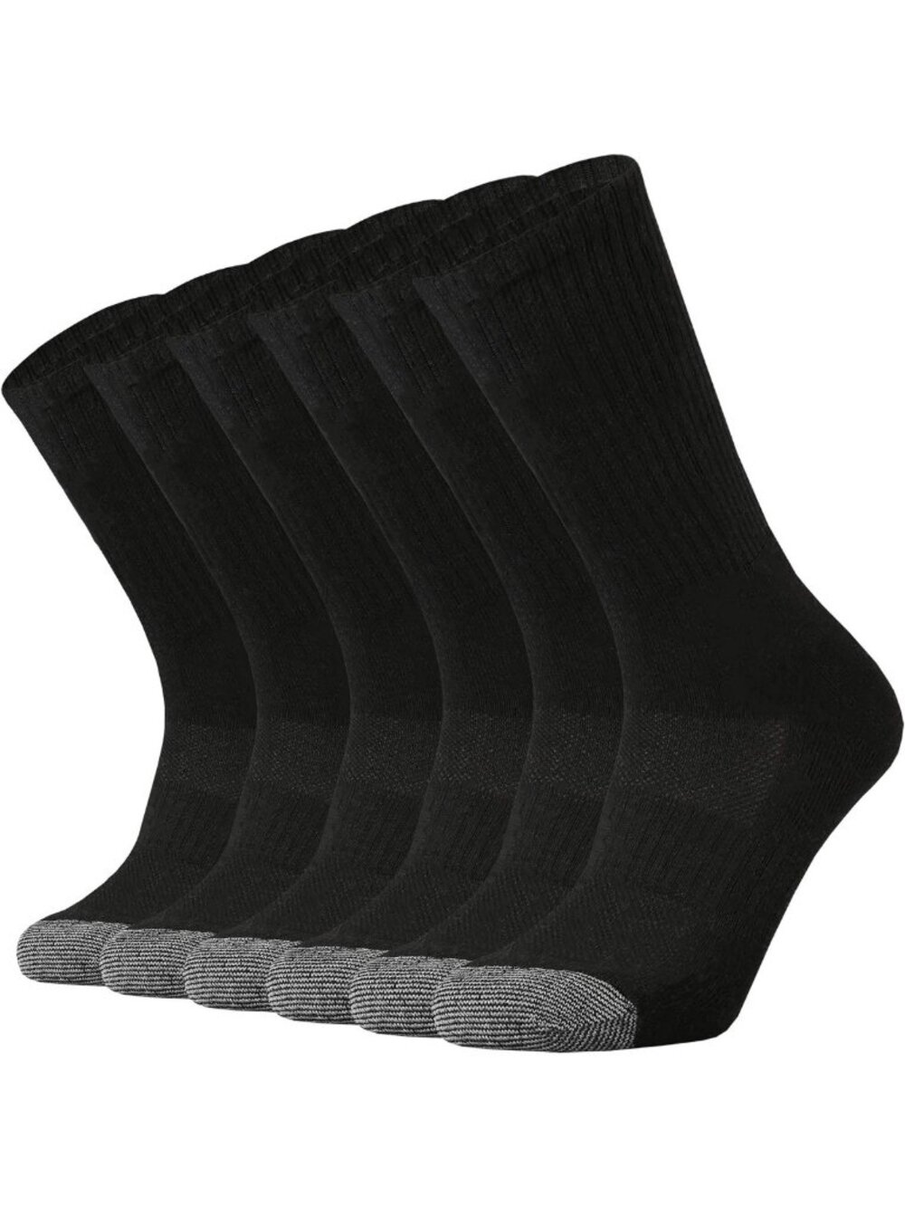 Cushioned Crew Athletic Socks for Men & Women | Moisture-Wicking, Odor Control